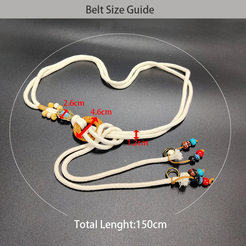 PENDRA Noraine Boho Braided Belt