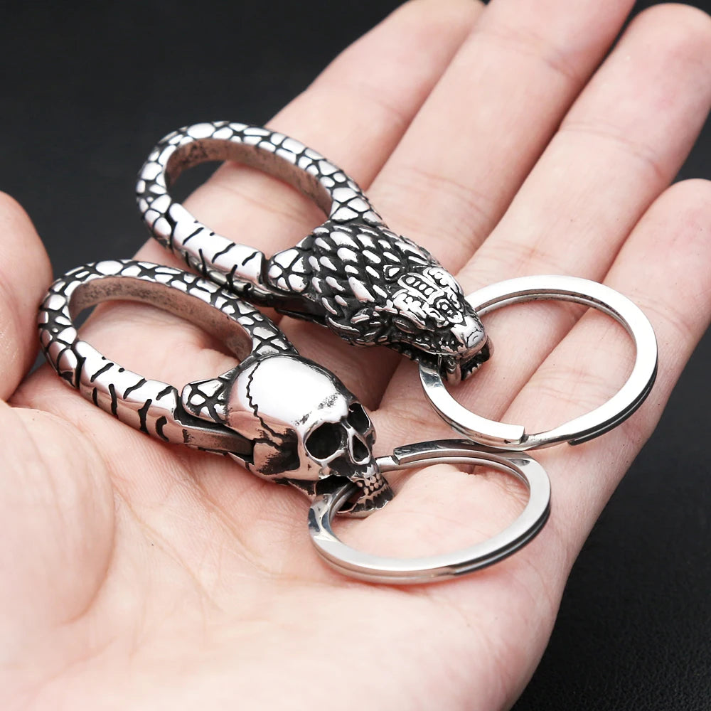 PENDRA Dragonkey 316L Stainless Steel Dragon Keychain