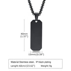 PENDRA Zodiac Bar Pendant Necklace