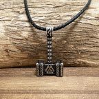 PENDRA Rune Steel Necklace