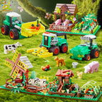 PENDRA Farm Pigsty Windmill Building Set