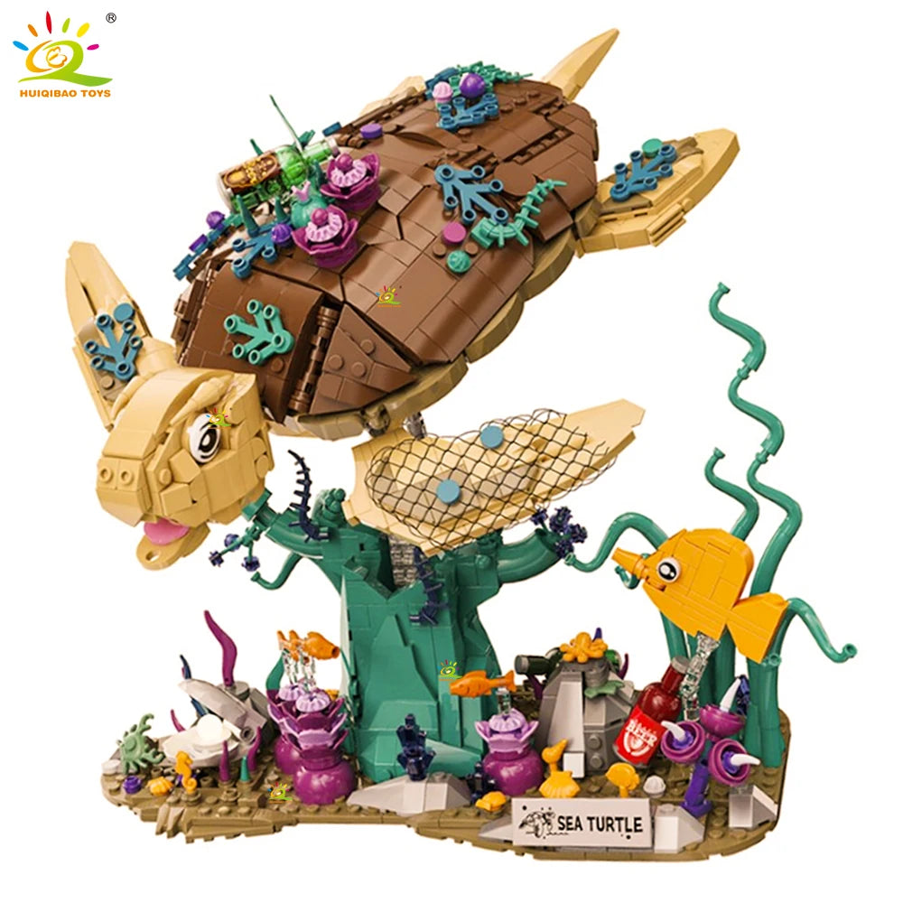 PENDRA Sea Turtle FIsh Building Set