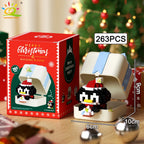 PENDRA Elk Deer Santa Building Set