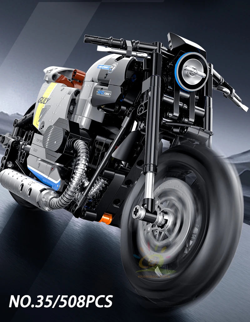 PENDRA Motorbike High Tech Building Set