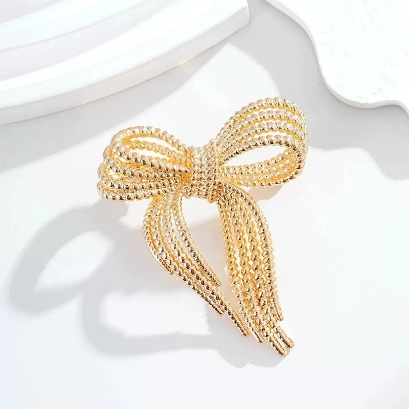 PENDRA Bellarose Metal Bowknot Brooch