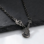 PENDRA Guitar Music Pendant Necklace