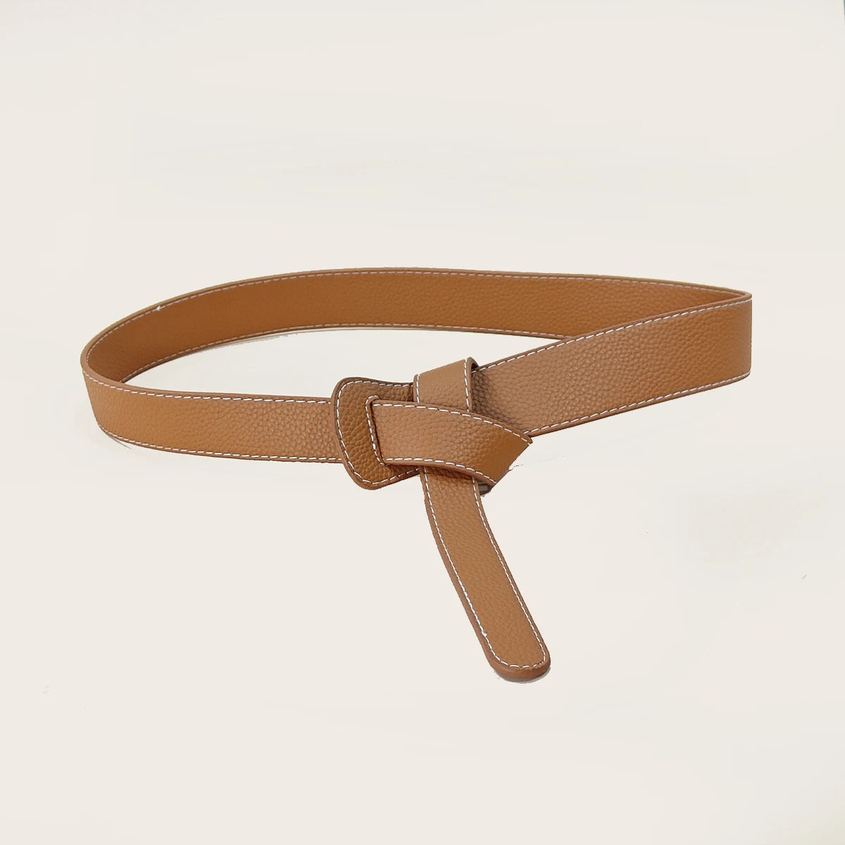 Women's version of the new Korean student dress coat with waist-cinching decorative Elegant leather belt Fashion Corset Belt