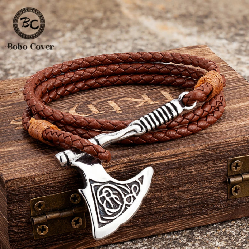 PENDRA Celtic Knot Rune Viking Bracelet