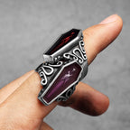 Gothic Mummy Vampire Coffin Men Rings Stainless Steel Retro Punk Rock New In Women Jewelry Fashion Accessories Gift Wholesale