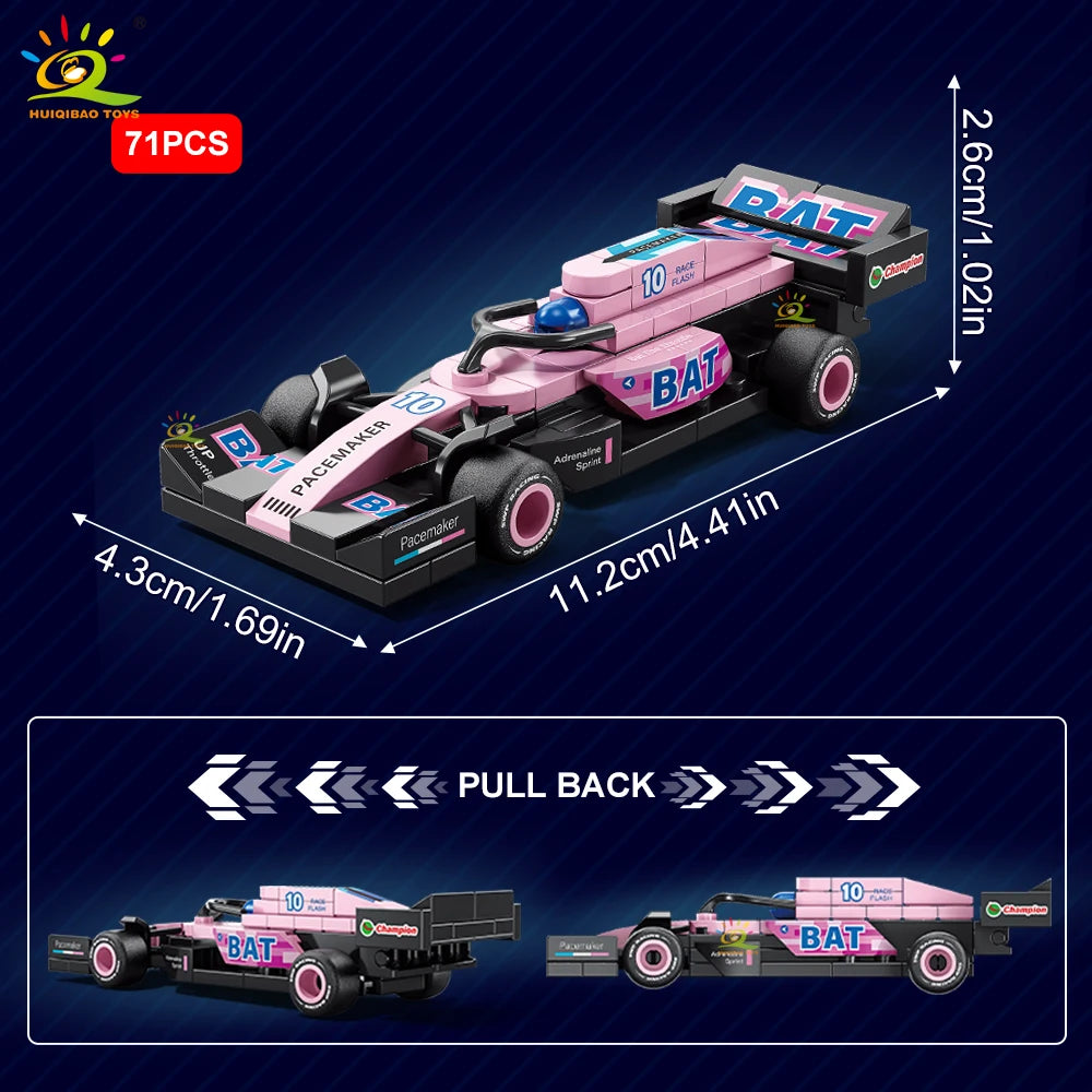 PENDRA Racing Pull LED Building Set