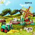 PENDRA Farm Pigsty Windmill Building Set