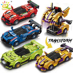 PENDRA Transfrom Racing Robot Building Set