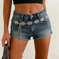 PENDRA Koraora Metal Boho Waist Chain Belt