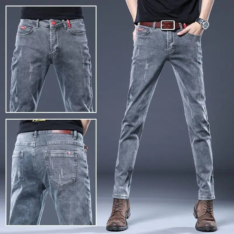 PENDRA Plush Wool Korean Jeans
