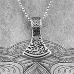 PENDRA Axe Ares Boyfriend Steel Necklace
