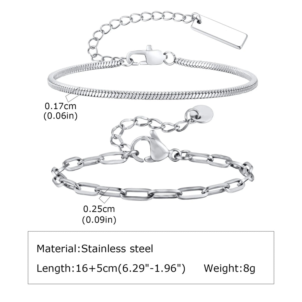 PENDRA Paperclip Never Bracelet