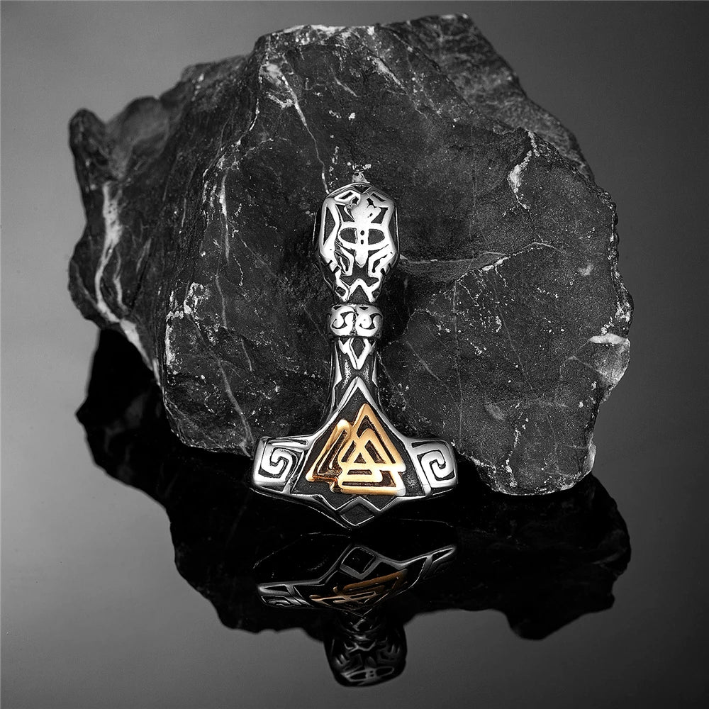 PENDRA Hammer Gold Necklace
