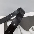 PENDRA Jadearae Genuine Leather Letter Luxury Belt