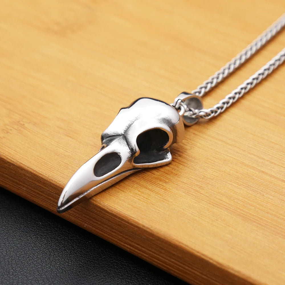 PENDRA Ravenodin Viking Raven Pendant Necklace