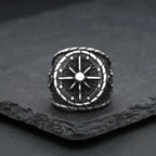 PENDRA Runeband Vintage Viking Rune Ring