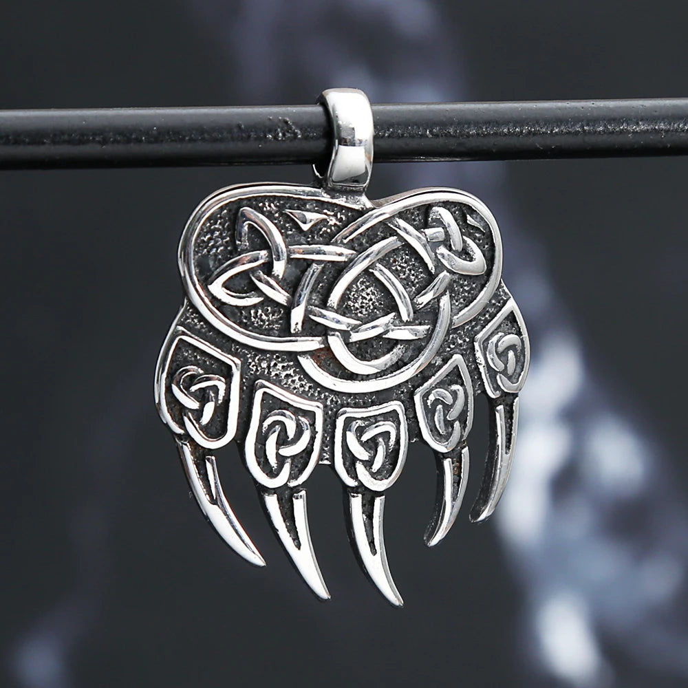 PENDRA Bearclaw 316L Stainless Steel Bear Claw Pendant