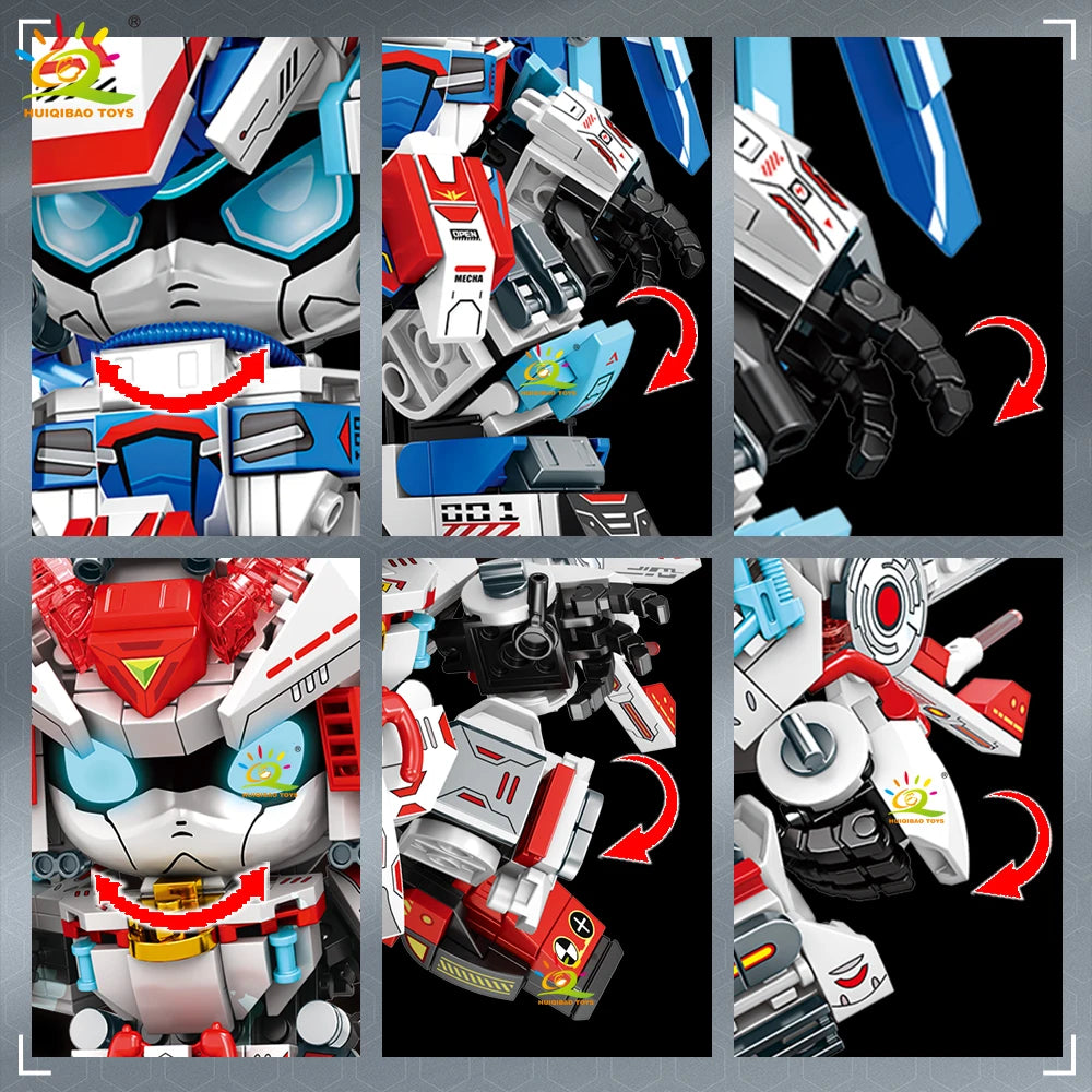 PENDRA Warrior Mech Robot Building Set