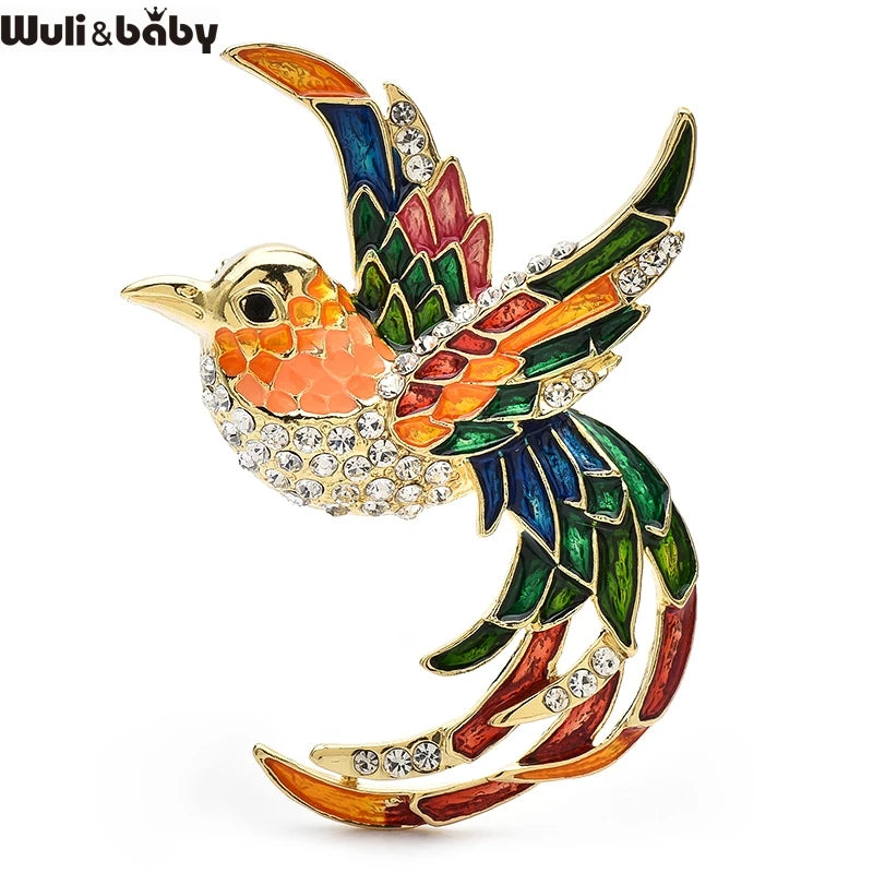 PENDRA Beautiful Flying Bird Brooch