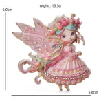 PENDRA Beautiful Butterfly Elf Brooch