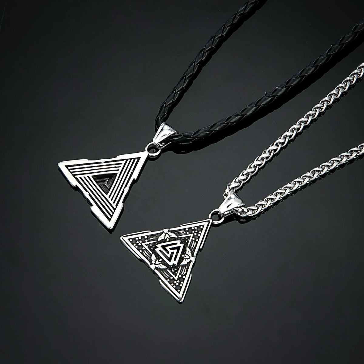 PENDRA Rune Vintage Heart Necklace