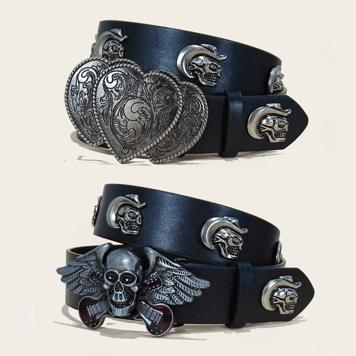 New Fashion Luxury Designer Belt Black Punk Accessories Girdle HipHop Y2k Waistband For Men and Women Wide Gothic Jeans Belt