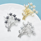 PENDRA Florielle33 Pearl Brooch