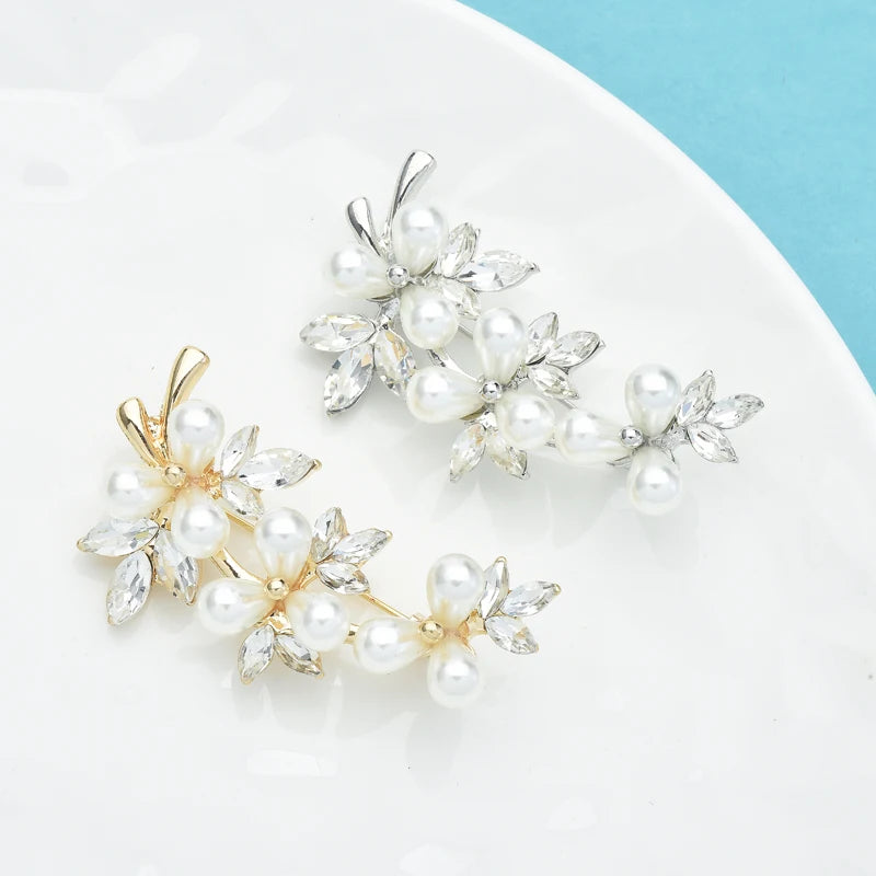 PENDRA Pearlfleur Pearl Flower Brooch