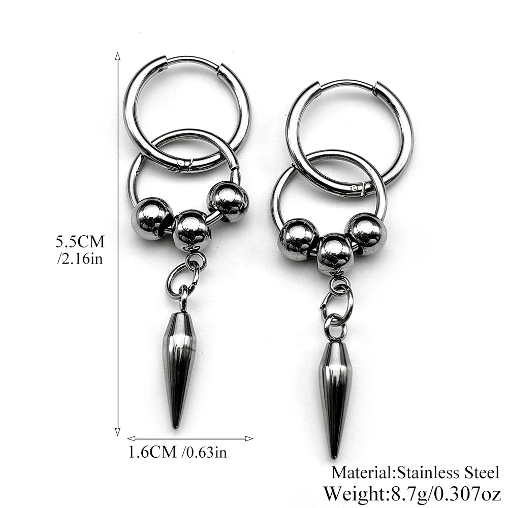 PENDRA Conepunk Retro Dangle Earrings
