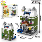 PENDRA Architecture Coffee Store Building Set