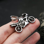 PENDRA Motorguard Vintage Motorcycle Pendant