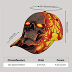 Fashionable and Lightweight Sun Hat, Cool Hip-hop  Cap, Suitable for Beach, Outdoor Activities, Fishing and Vacation, Adjustable