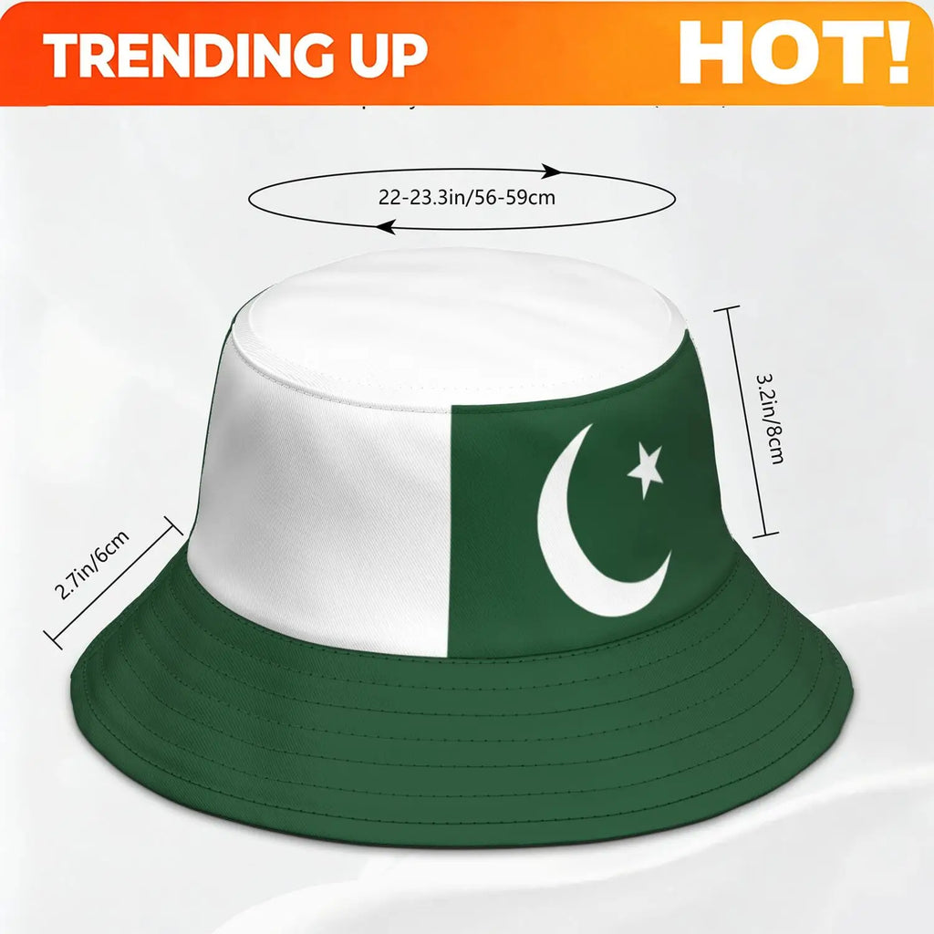 PENDRA Flag Pakistan Fisherman Cap