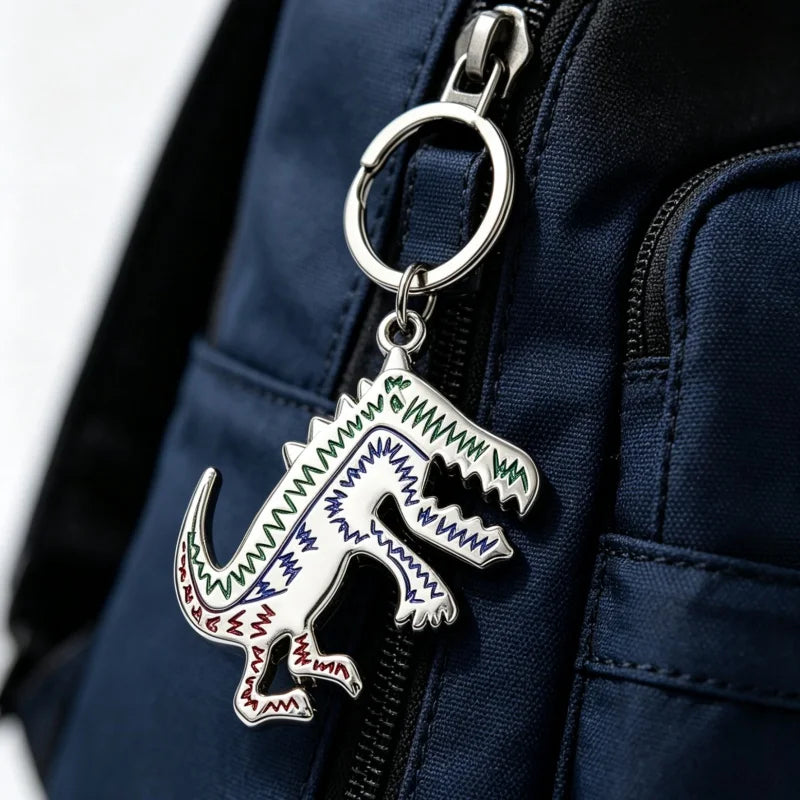 PENDRA Dinokey Colorful Dinosaur Keychain