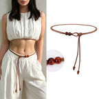 PENDRA Irisia Brown Corset Belt