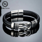 PENDRA Infinity Vintage Steel Bracelet