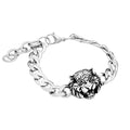 PENDRA Tigerlion Vintage Tiger Lion Head Bracelet