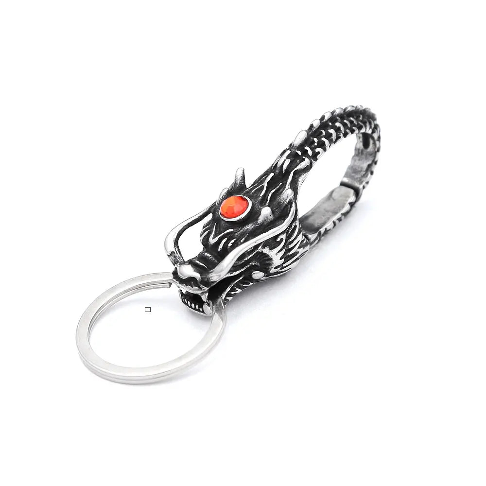 PENDRA Lionkey Stainless Steel Lion Head Keychain