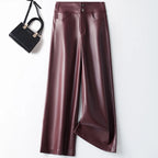 PENDRA Wide Leg Straight Double Pants