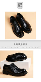 PENDRA Leather Lace Platform Shoes