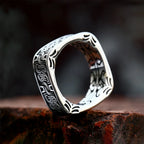 PENDRA Runeband Vintage Viking Rune Ring