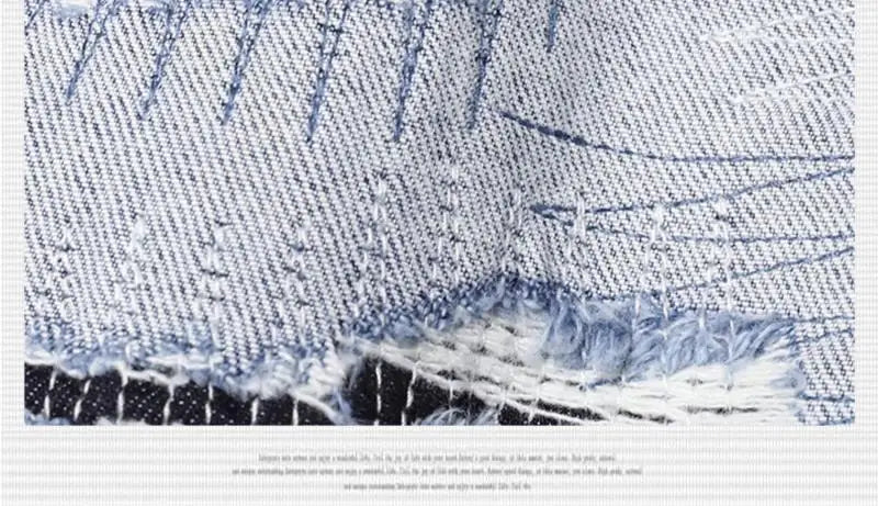 PENDRA Washed Distressed Fit Pants