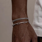 PENDRA Cuban Black Bracelet