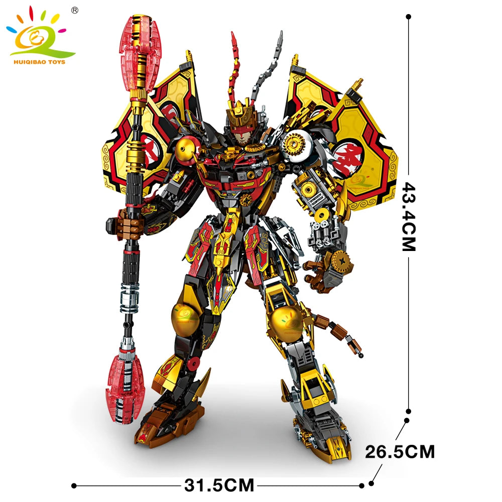 PENDRA SunWuKong Warrior Black Building Set