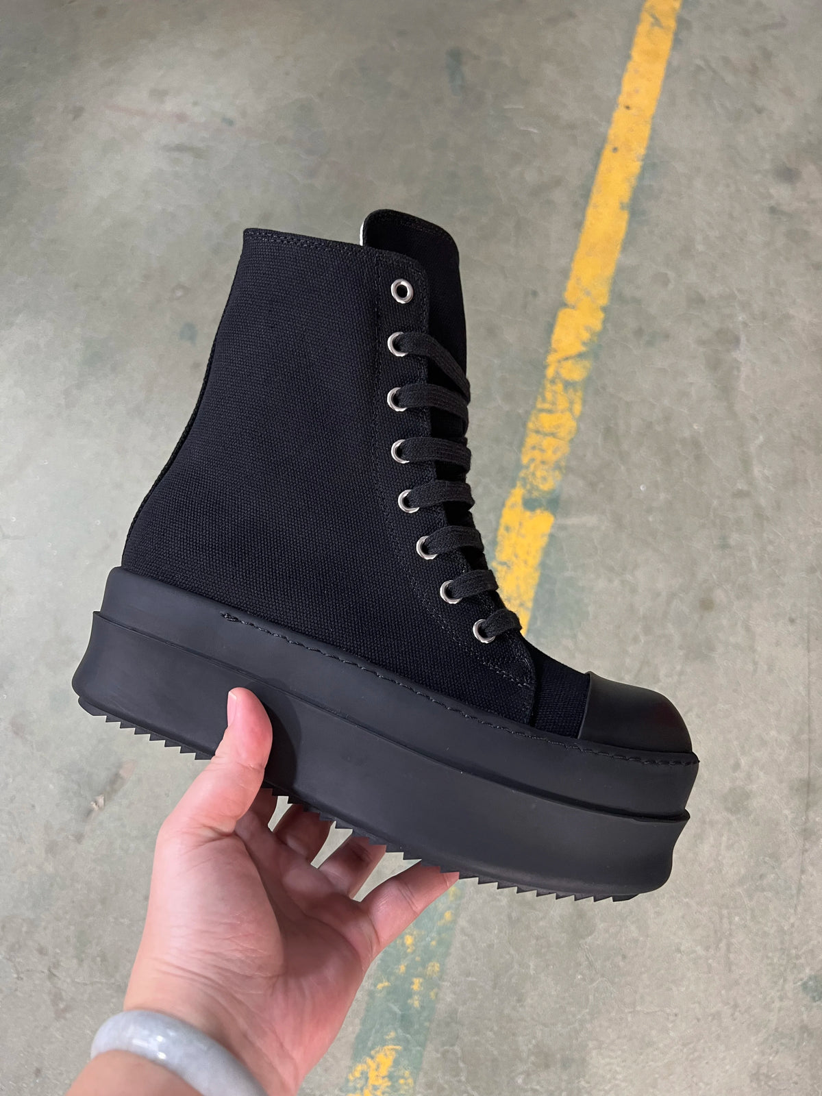 Luxury Flat Platform Women Shoe Canvas Royal Designer Lady Ankle Boot 6cm High Purple Zipper Dress Shoe Casual Flat Street Shoe