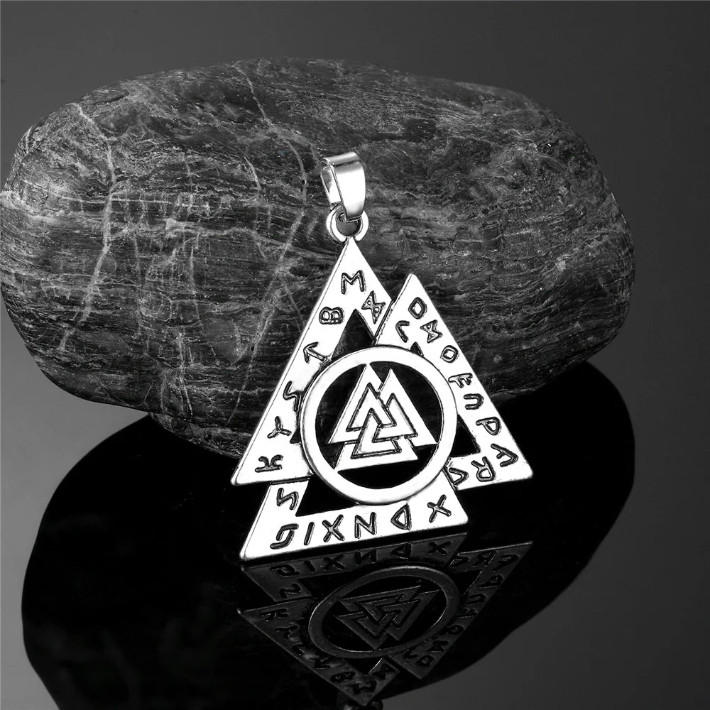 PENDRA Rune Norse Chain Necklace